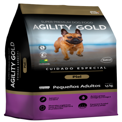 Agility Gold Peque&ntilde;os Adultos Piel